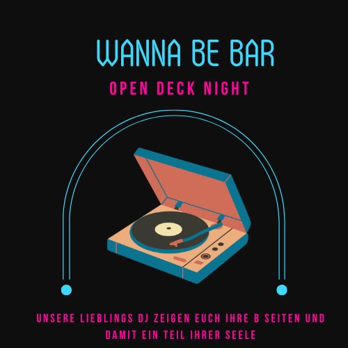 Wannabe Bar- Open Desk