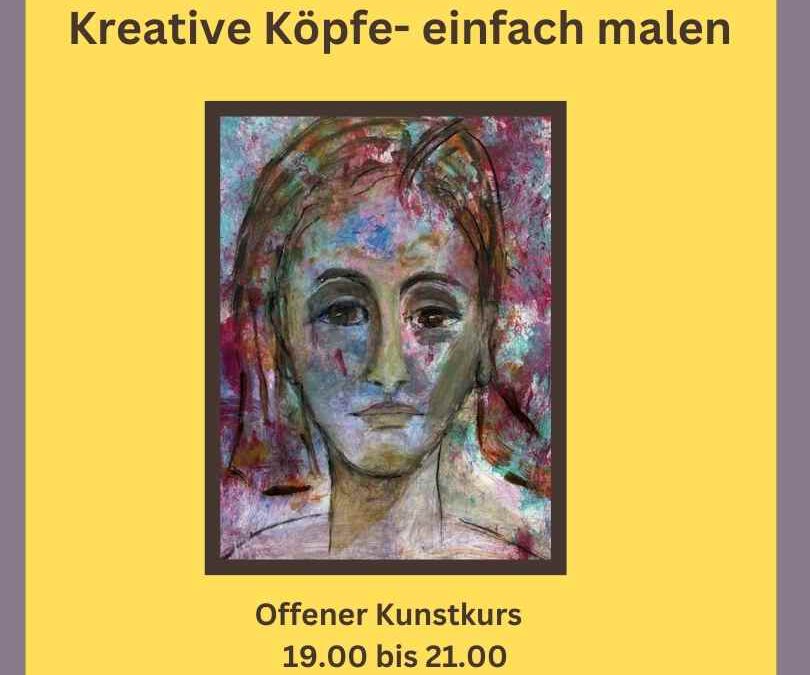 Kreative Köpfe- einfach malen